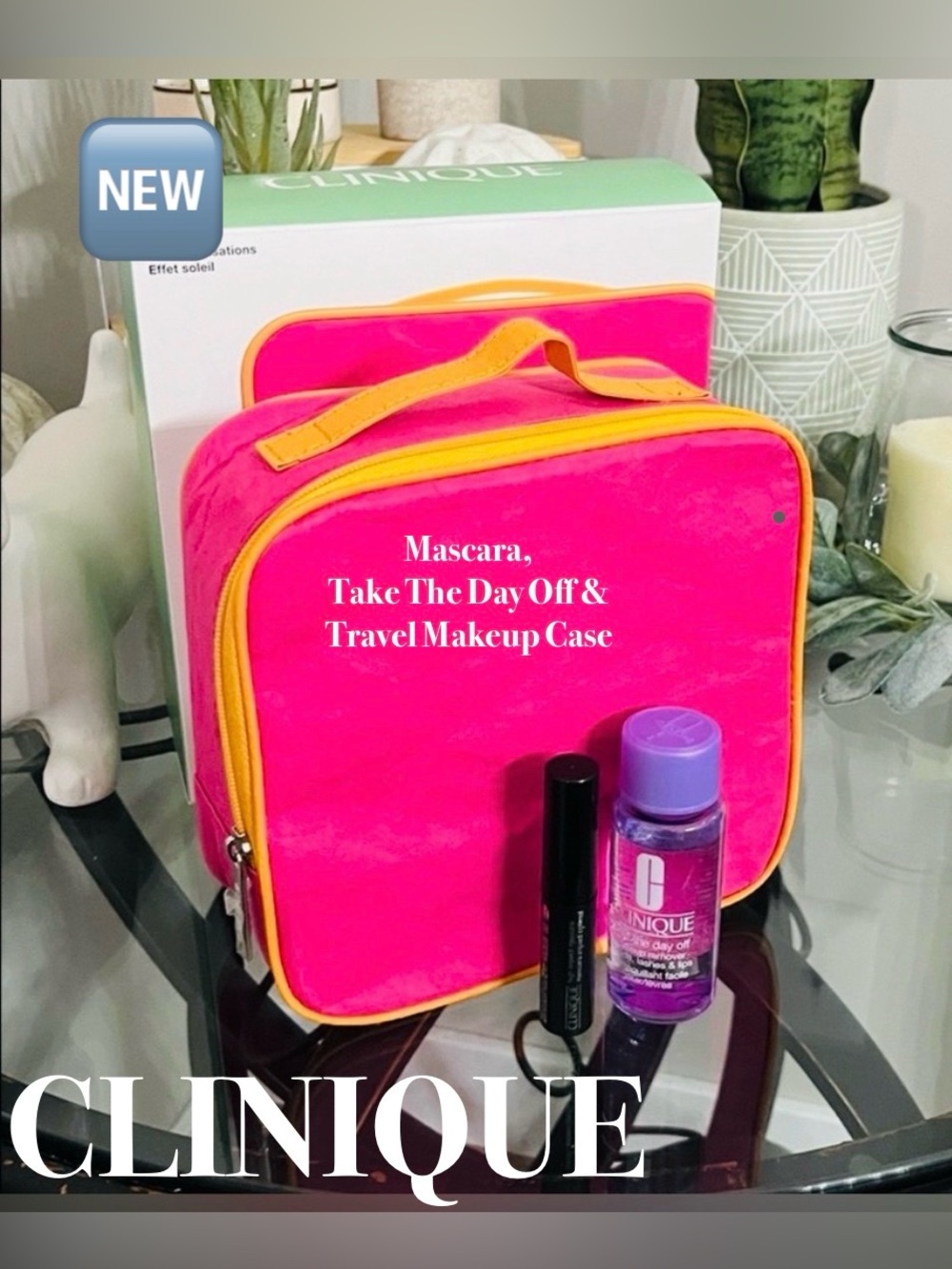 Cliniques Take the day off & High Impact Black Mascara & Travel Case 🌿🆕🌿